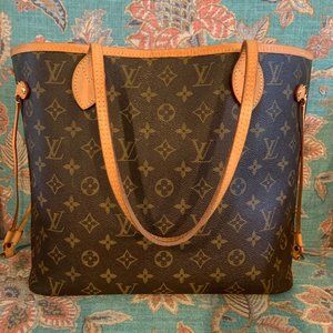 LOUIS VUITTON Neverfull MM Monogram - Peony Pink Interior - Excellent Condition